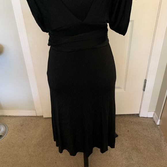 Diane vonFurstenberg Black Wrap Dress - Picture 6 of 10